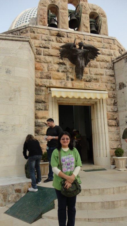 In the eastern part of Beit Sahur is a red-domed Greek Orthodox church at a site known as Kaniset el-Ruat (Church of the Shepherds). This site is identified with the biblical Tower of Edar (Tower of the Flock) where Jacob settled after his wife Rachel died. Eusebius (AD 265-340) says the tower, 1000 paces from Bethlehem, marked the place where the shepherds received the angel’s message.